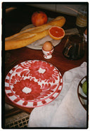 Floral Egg Cup, Grenadine