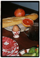 Floral Egg Cup, Grenadine