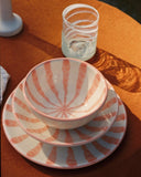 Wave Dinner Plate - Blush