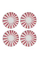 Wave Dinner Plate - Grenadine