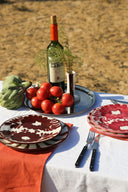 Florita Dessert Plate, Grenadine