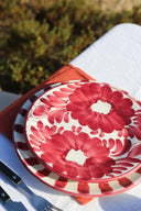 Florita Dessert Plate, Grenadine