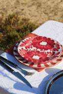 Florita Dessert Plate, Grenadine