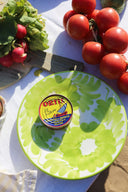 Florita Dessert Plate, Kiwi